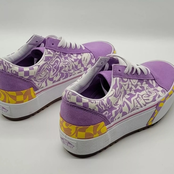 Vans Unisex New Vans Old Skool Stac Lilac W/Size 7.5 M/Size 6.0 - Picture 3 of 5